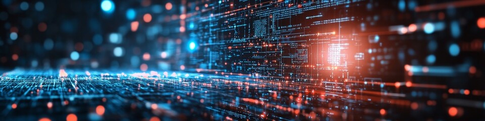 Data exchange, digital technology background, software development, cloud computing. Business Intelligence, global network, Data analysis, techician team computer programming, internet, Generative AI