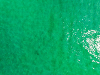 Aerial view beautiful sea surface nature background