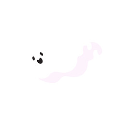 Halloween Cute Ghost Illustration
