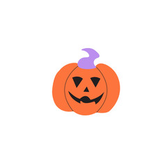 Halloween Pumpkin Illustration