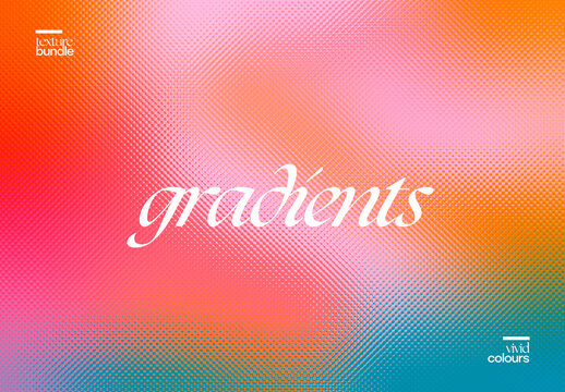 Colorful Gradient Texture Bundle
