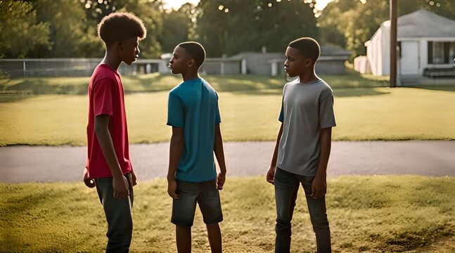 Violence and Intimidation. Adolescent Boys in Physical Altercation