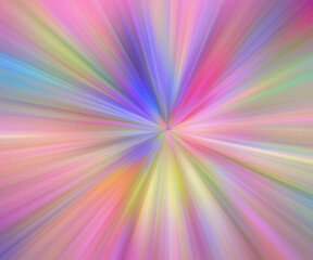 Fototapeta premium Soft carpet is pastel, Abstract Background Of sweet color Spin Circle Radial Motion Blur.
