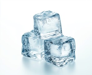 Obraz premium ice cube background