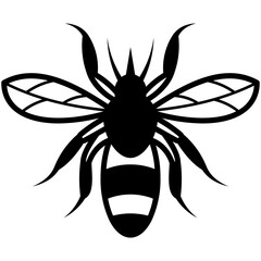 Mosquito Insect Solid Black