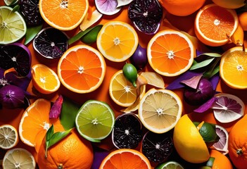vibrant displays colorful food scraps peels showcasing palette captivating arrangement, nature, texture, organic, fruit, vegetable, design, composition, art