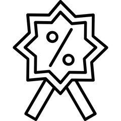 Discount Badge Vector Icon Design