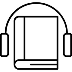 Audio Book Vector Icon Design Vector Icon Design