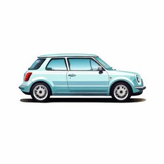 an AI Image Generator, Passenger car