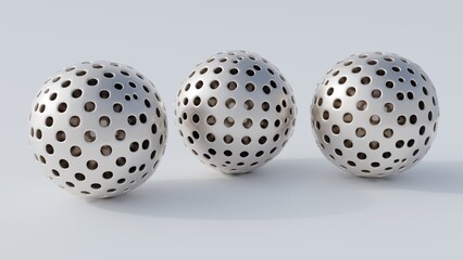 A 3d rendering of mesoporous ceramic silica nanoparticles are a specialized type of silica nanoparticle that possess an internal network of interconnected pores or voids. 