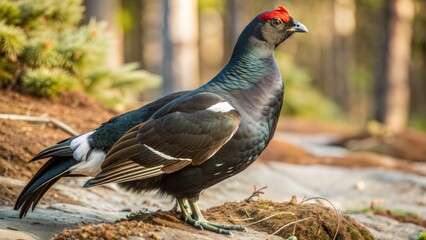 black grouse image background