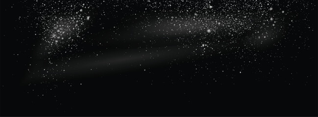 falling snow flakes abstract background