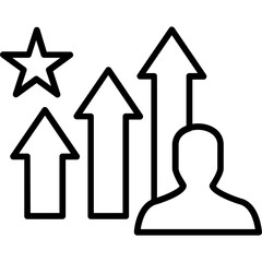 Career Promotion Vector Icon Design