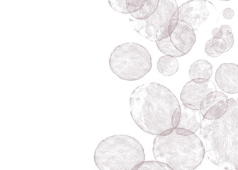 Watercolor stains. Watercolor picture with stains and watercolor stains. Can be used for printing and interior design