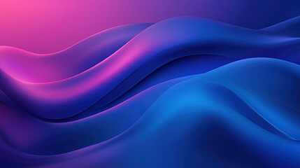 Fototapeta premium Abstract background with blue and purple gradient color. Liquid shapes. Fluid gradient background with purple, blue and violet. Abstract color waves. Copy space area for text