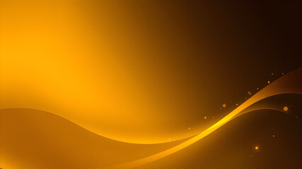 Abstract golden pattern of backlight reflector and gold glitter bokeh lights background. Image is blurred and made with colorful filters.