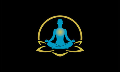 logo meditation and yoga