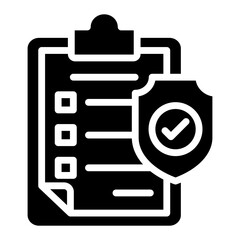 Insurance Coverage Icon For Design Element