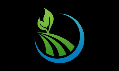 logo garden leaf