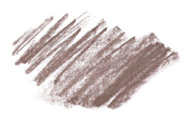 Scribble color, chalk sketching isolated on white