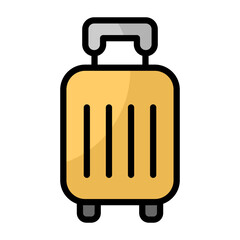 Baggage  Icon Element For Design