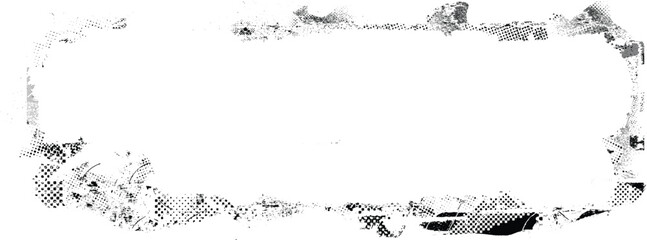 Glitch distorted grange shape . Noise grungy logo . Trendy defect error shapes . Glitched frame .Grunge textured . Distressed effect .Vector shapes