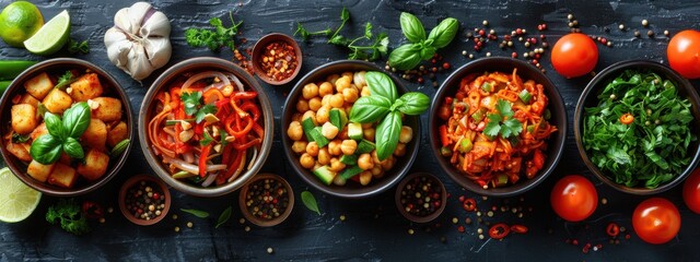 Plant-Based Thai: Develop a complex and flavorful plant-based Thai meal.
