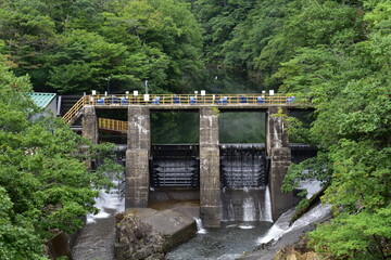 幌満川第2発電所堰堤