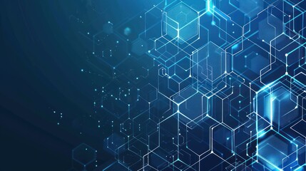 Obraz premium Abstract Digital Network Pattern Background
