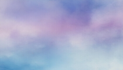 Obraz premium smooth blurred aquarelle background in blue and purple colours