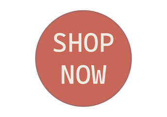 Etiqueta circular roja de en venta ahora