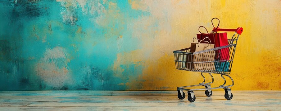 Black Friday checkout with Last Chance for Free Shipping banner, bold design, vibrant colors, urgency in completing purchase, retail thrill