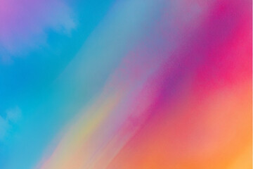 tło tapeta kolorowe fale w strukturze farby na płutnie, uspokajające kolory © masaidee