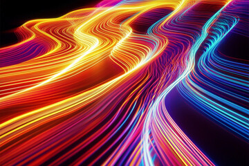 Fototapeta premium Abstract blurred gradient background colours with dynamic effect