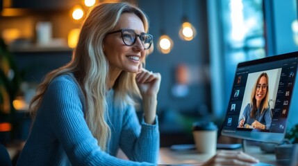 Online Video Conference Call, Generative AI