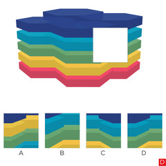 Mind game, Brain questions - IQ TEST, Visual intelligence questions, Find the missing part.