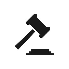 Justice gavel and law