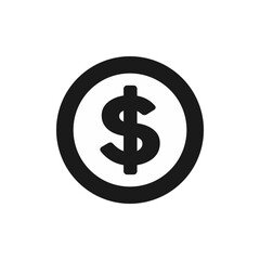 Obraz premium Dollar icon