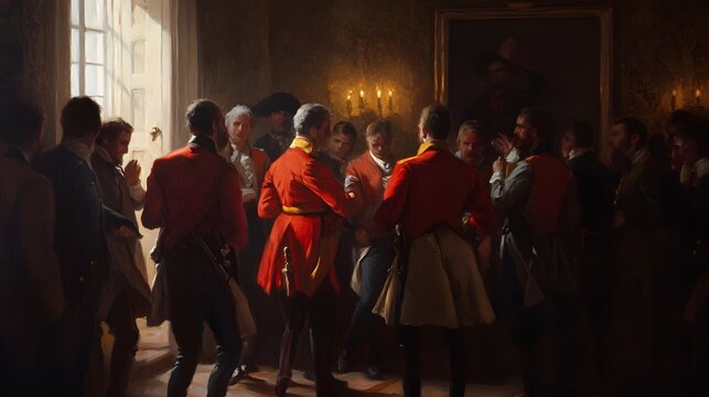 A group of people enjoying a concert with some smil