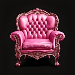 Fototapeta premium armchair isolated