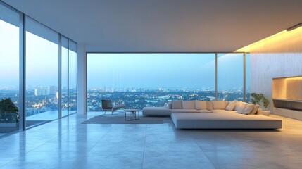 Modern Apartment with City View