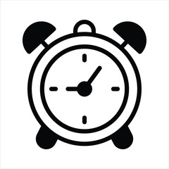 Trendy icon of alarm clock in editable style, easy to use and download