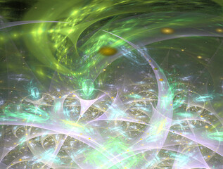 Imaginatory fractal abstract background Image