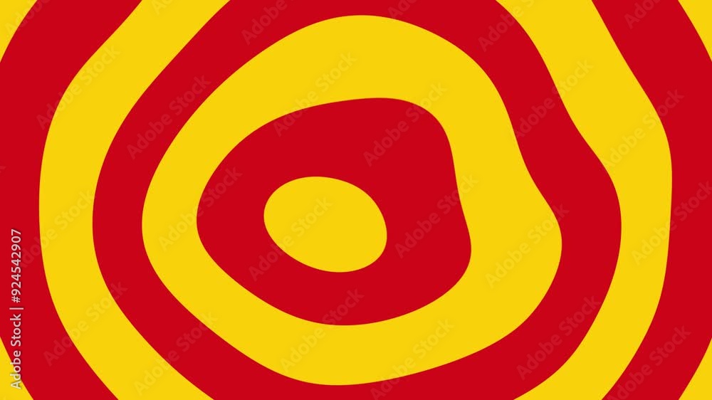 Wall mural noise circle background animated abstract seamless loop animation on background hd