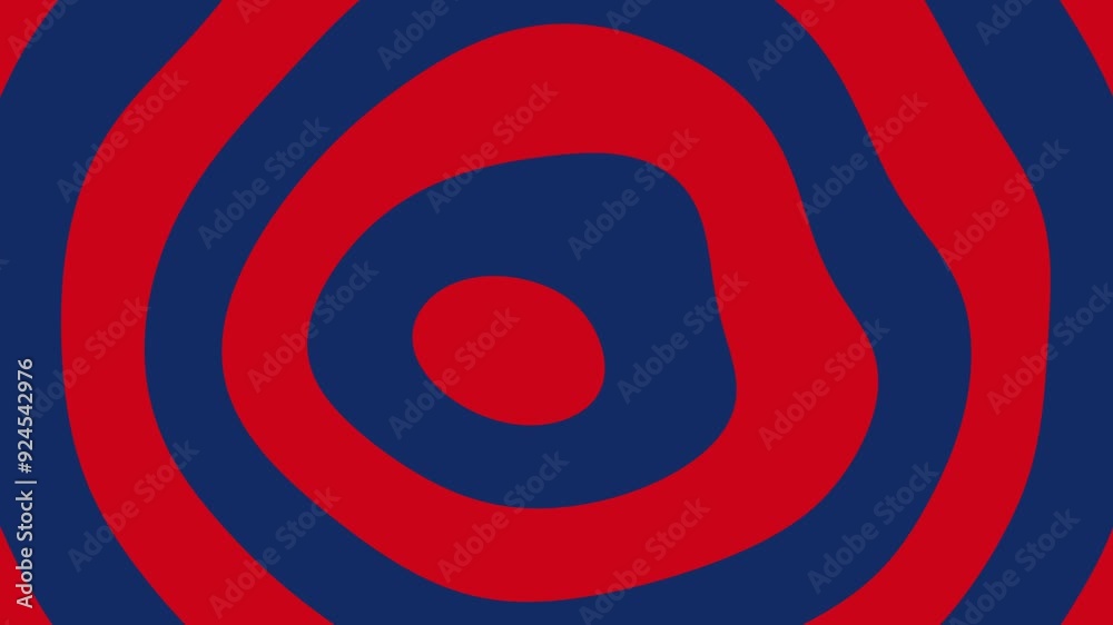 Wall mural noise circle background animated abstract seamless loop animation on background hd