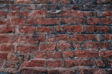 old red brick wall