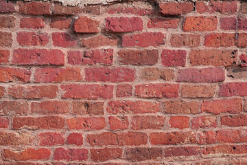 old red brick wall