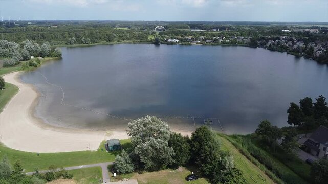 aerial view of the lake - Breda - Asterd
