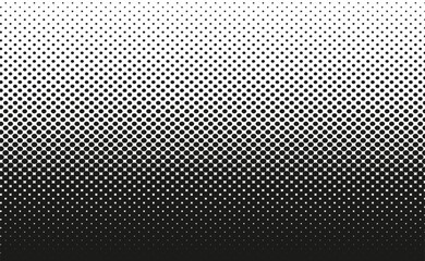 Halftone dotted pattern. Pop art gradient background with circles. Comic half tone texture