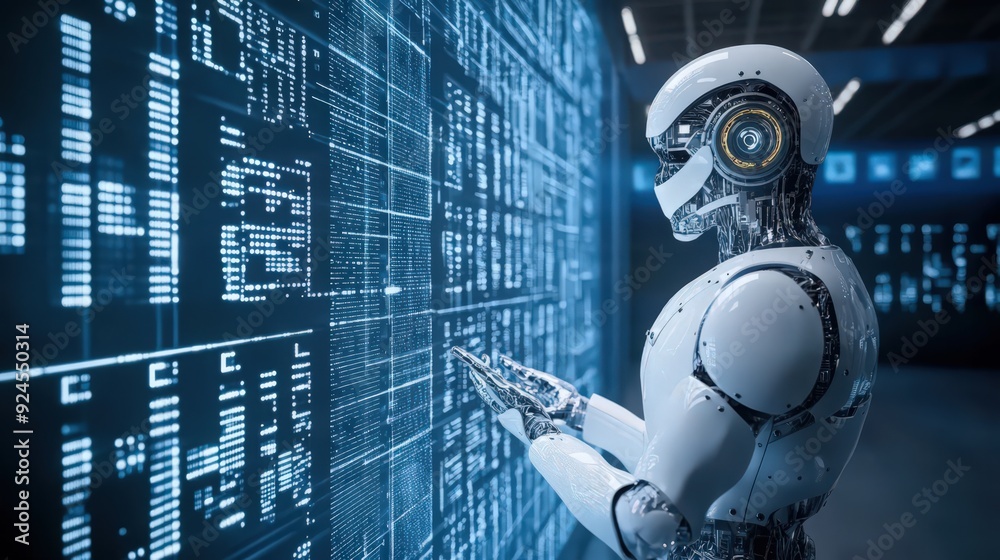 Poster artificial intelligence technology and machine learning techniques are enhancing data science